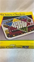 Vtg Chinese checkers. Steel board.