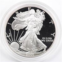 2001-W Proof Silver Eagle