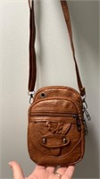 New leather crossbody, perfect for shopping or
