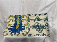 Pr 17.5" x 18" Pillow Covers