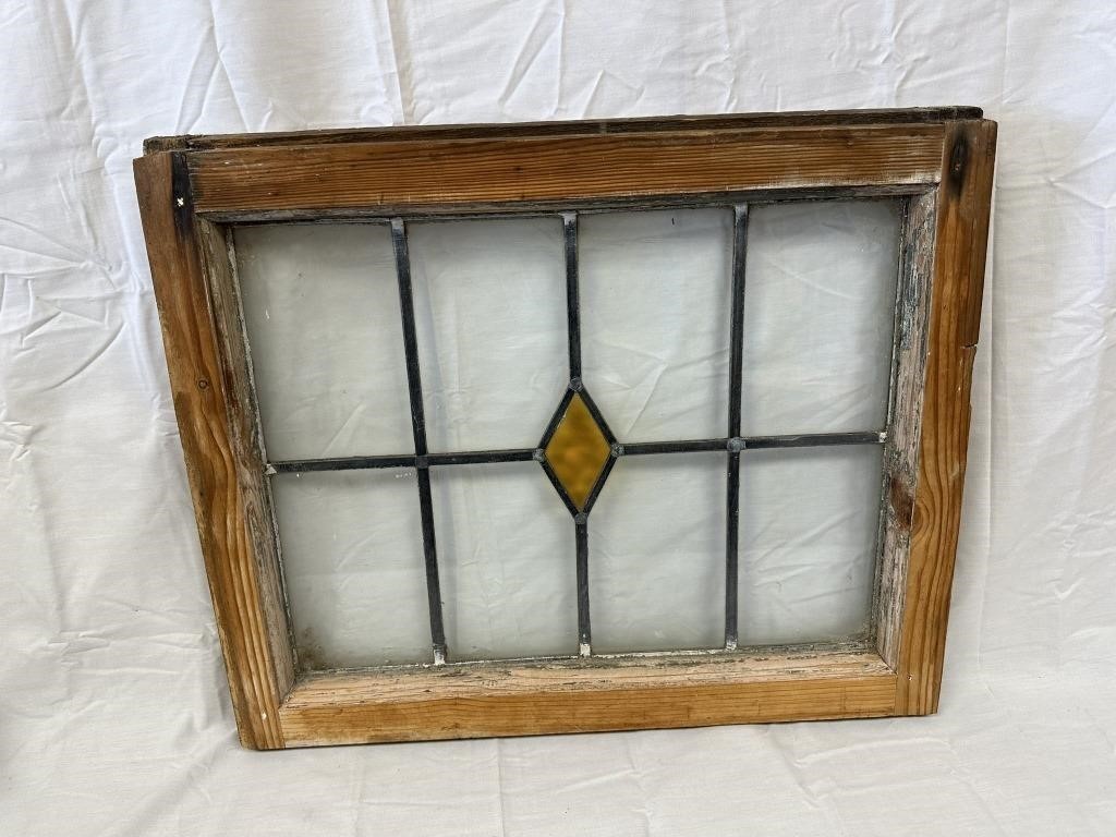 Antique Stained Glass Window