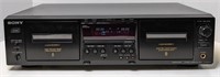 Sony TC-WE475 Stereo Cassette Deck. Powers On.