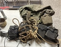 Miscellaneous lot of military accessories