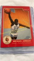 Michael Jordan 1985 Star Company Error Rookie