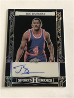 Leaf Joe Dumars Autograph #ed 22/30 Pistons HOF