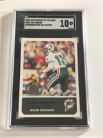 SGC 10 2000 Dan Marino Greats of the Game Insert