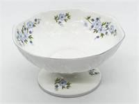 Crown Staffordshire England Compote - Rock Garden