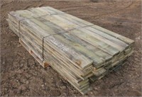 Treated Rough Sawn Boards, Approx 1"x6"x8Ft