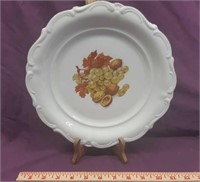 Vintage Westerling Russia Fruit 12" Plate