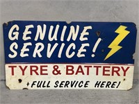 GENUINE SERVICE! Tyre & Battery Full Service Here