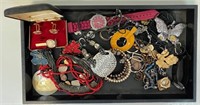 GOOD LARGE LOT OF  ASSORTED COSTUME JEWELRY