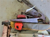 MACHETE, TAPE MEASURES, HAMMERS, ETC.