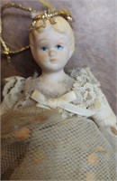 1940s ballerina doll figurine  porcelain