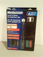 Mastercraft Lock & Drive Screwdriver Set