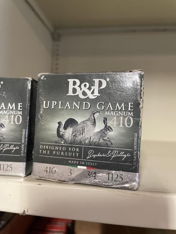 410  B&P Upland Game shells 3 in.