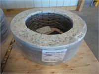 Granite 36"x12" Fire Pit, Dark Blend