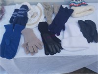 Hats & Gloves Lot