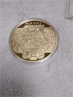 Mayan culture collection coin replica