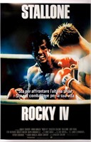 Sylvester Stallone Autograph Rocky Poster