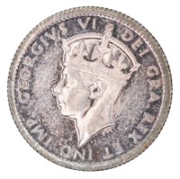 1944 Canada 5 Cent Coin Au