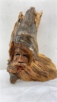 10in wooden sculpture