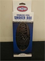 New Kingsford stainless steel smoker box 9.05 x