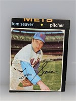 1971 Tom Seaver Hall Of Famer