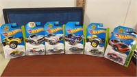 6 Hot wheels workshop cars New on card