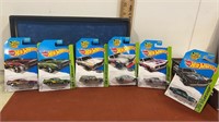 6Hot wheels workshop cars New on card