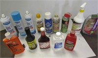 Assorted Cleaners and Chemicals