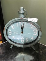 Decorative Clock- Has crack in Glass