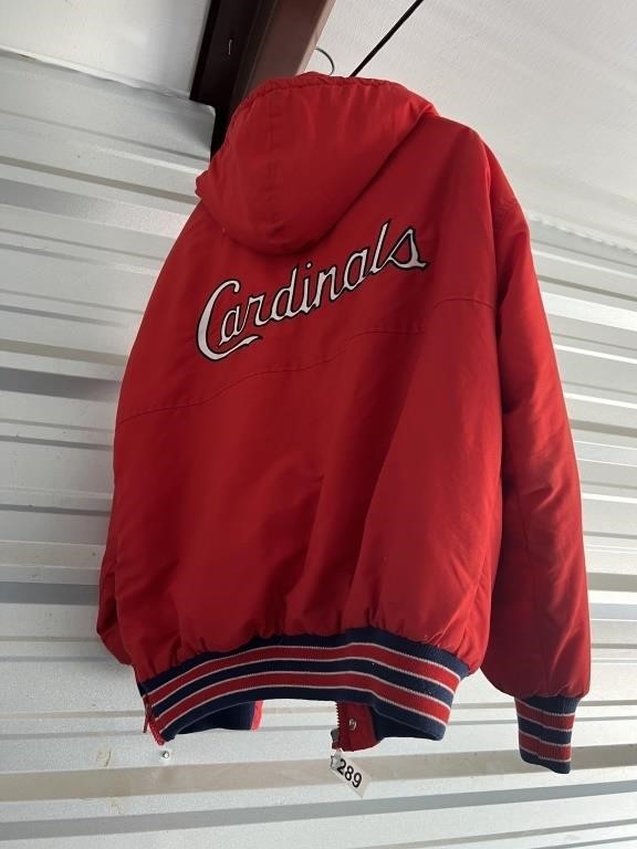 Cardinals Starter Jacket, Sz Medium U234