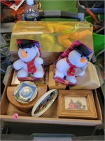 Lot of Jewelry Boxes, Plush Animals