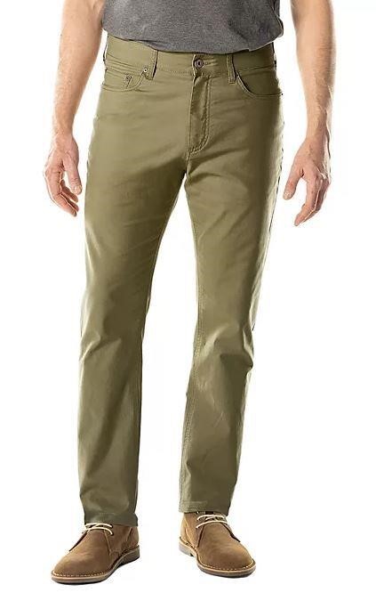 Member's Mark Men's Mason Pants 32x32 Faded Green