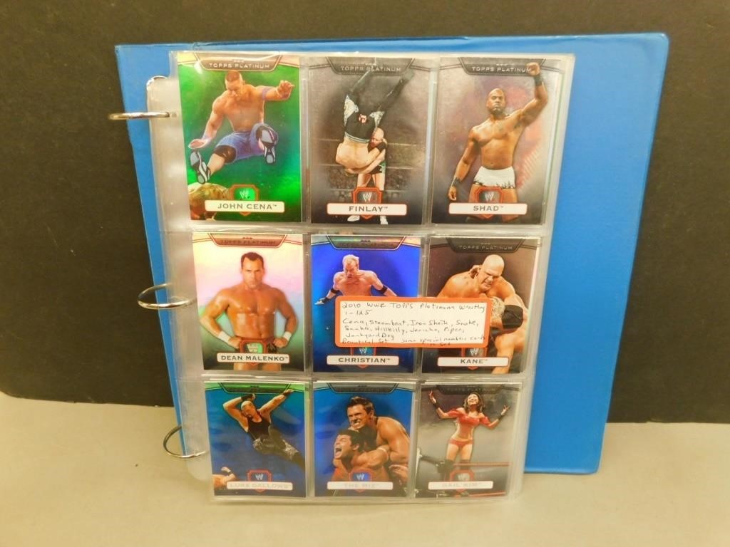2010 Topps WWE Platinum Wrestling Card Set   1-125