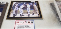 MAYS / SNIDER / MANTLE / DIMAGGIO SIGNED PHOTO