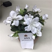 Floral magnolia vase