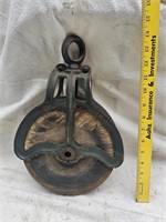 Large Antique Pulley