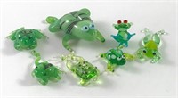 Art Glass Frogs