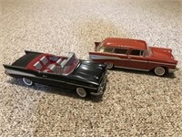 (2) Die-Cast Metal Cars