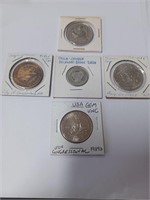 Lot of Various Tokens- See Pics