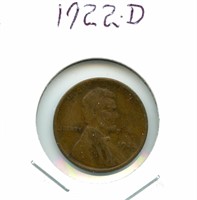 1922-D Lincoln Wheat Cent