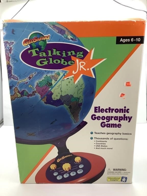 GEOSAFARI TALKING GLOBE JR IN BOX