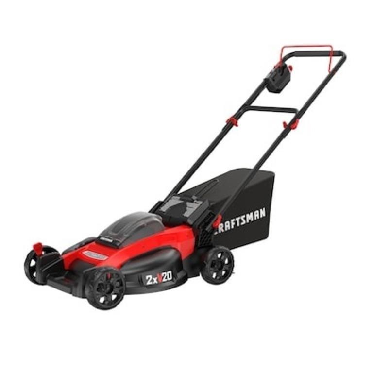 Craftsman V20 20-volt Max 20-in  Lawn Mower