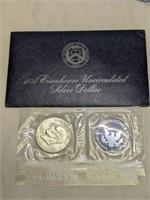 1974 UNC Eisenhower Silver Dollar