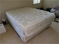 Mattress And Box Springs With Frame
