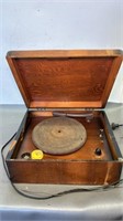 Antique record player