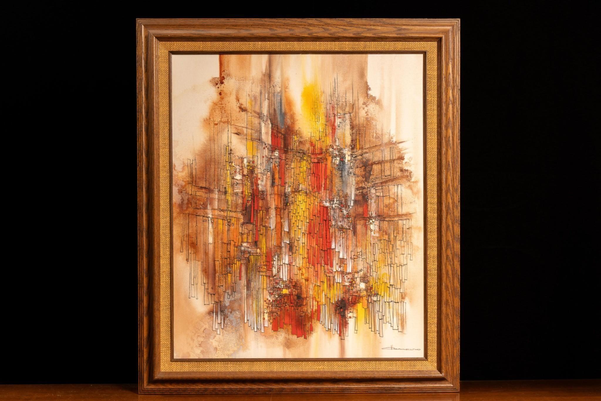 Untitled Painting by Vicente Carneiro, Signed