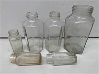 Selection Mid Century Lolly Jars (No Lids)