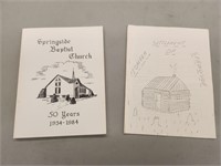 Books on the History of Springside - Baptist